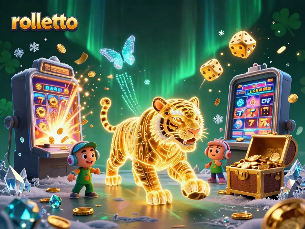 Experience rolletto's vibrant casino world with thrilling gaming elements and stunning visuals.