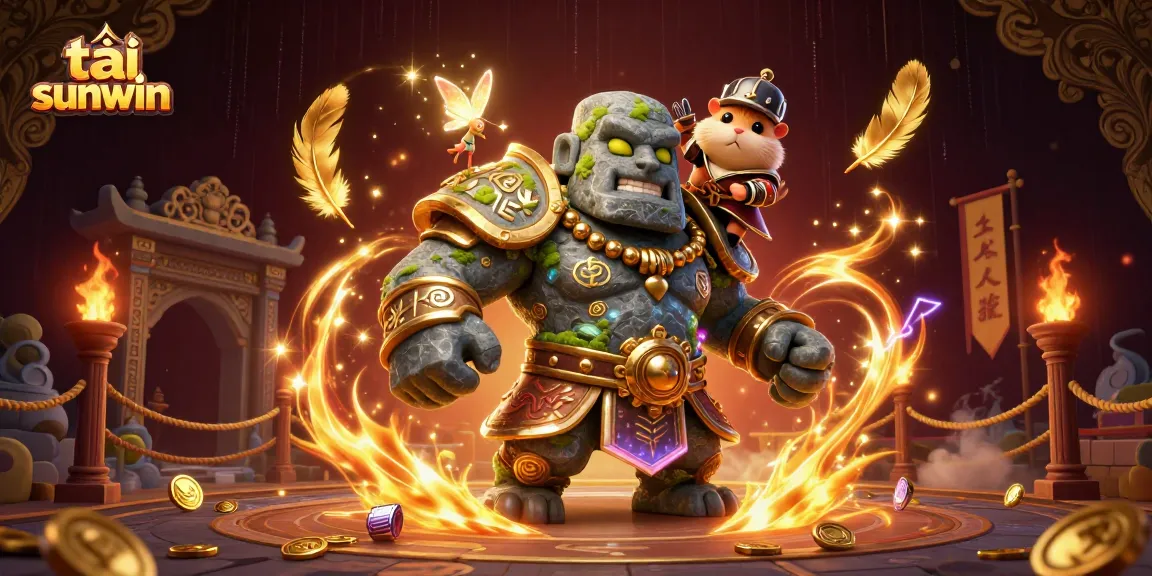 Engage with tải sunwin in this vibrant 3D casino illustration featuring amusing characters and dynamic gaming elements.